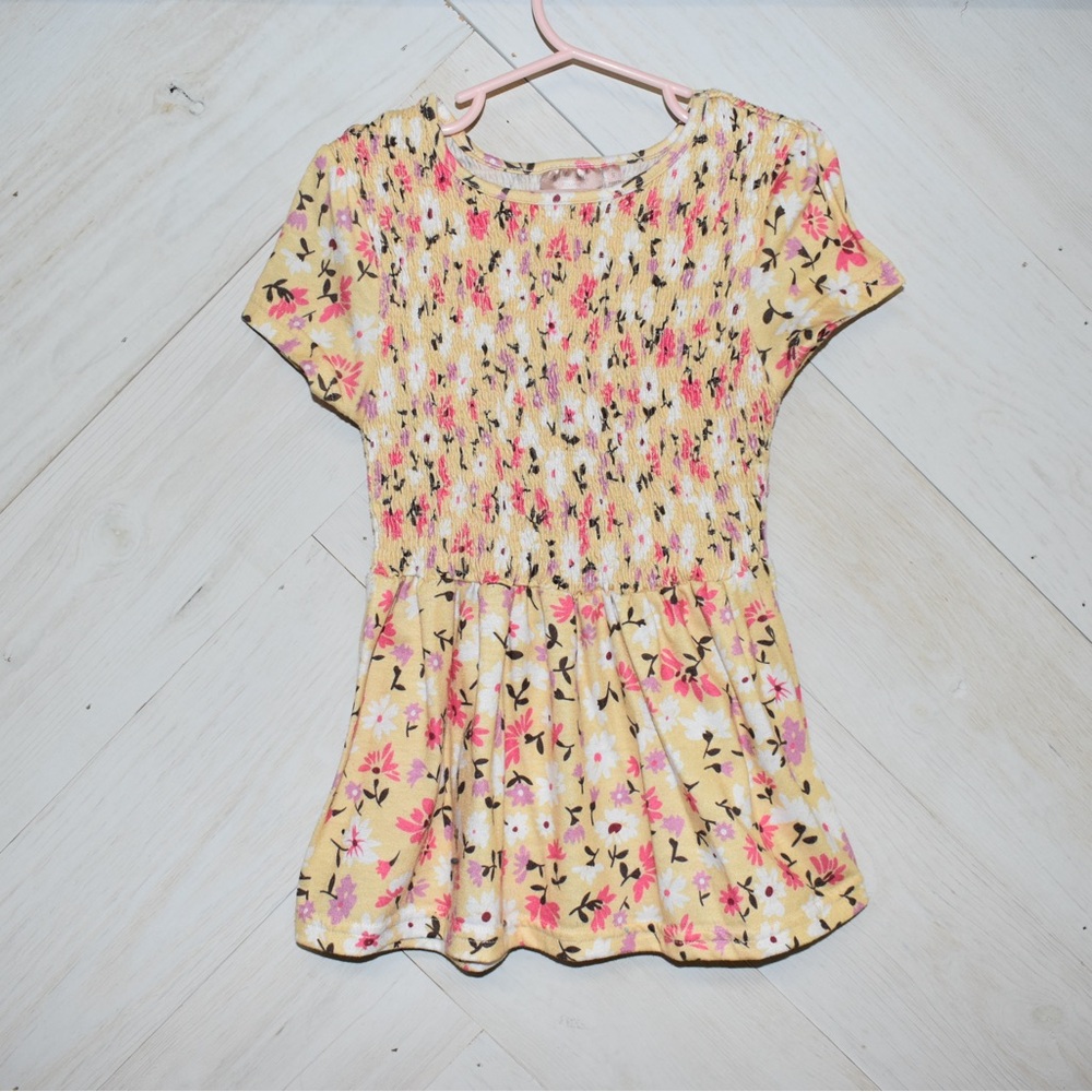 Floral Yellow Top for Women